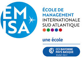 Logo EMISA Ecole de Management International Sud Atlantique