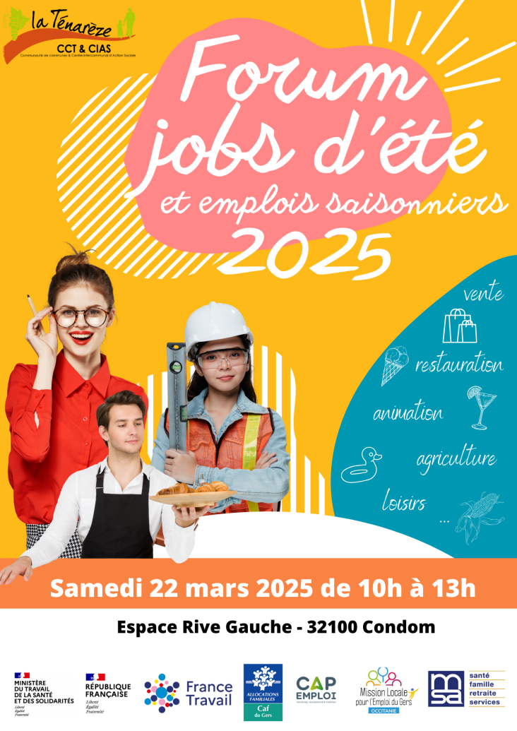 Forum Jobs d'été et emplois saisonniers 2025