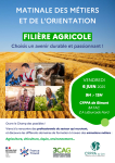Matinale des métiers et de l'orientation - Filière Agricole