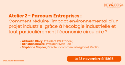 Réduire l’impact environnemental d’un projet industriel grâce à l’écologie industrielle