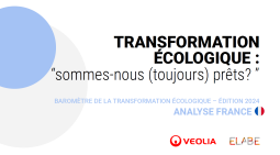 2ème édition du baromètre de la transition écologique