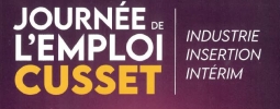 Retrouvez le rendez-vous de l'emploi à Cusset : industrie, insertion, intérim