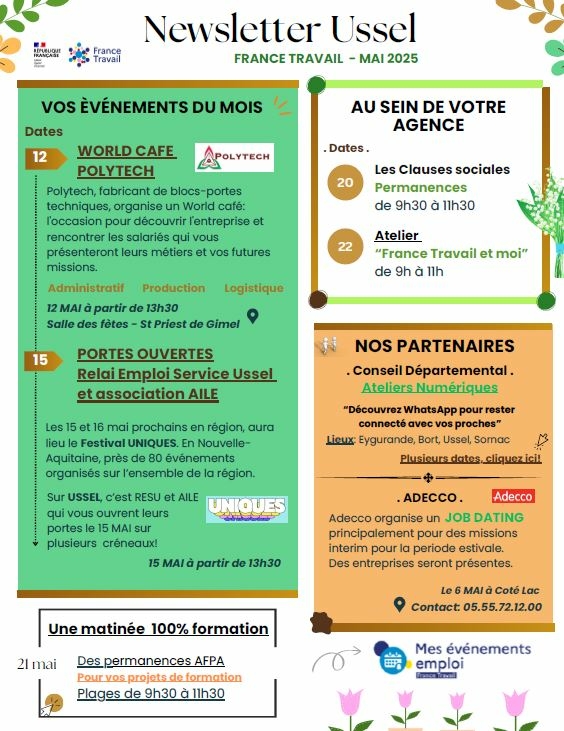 NEWSLETTER USSEL