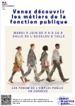 VENEZ DECOUVRIR LES METIERS DE LA FONCTION PUBLIQUE