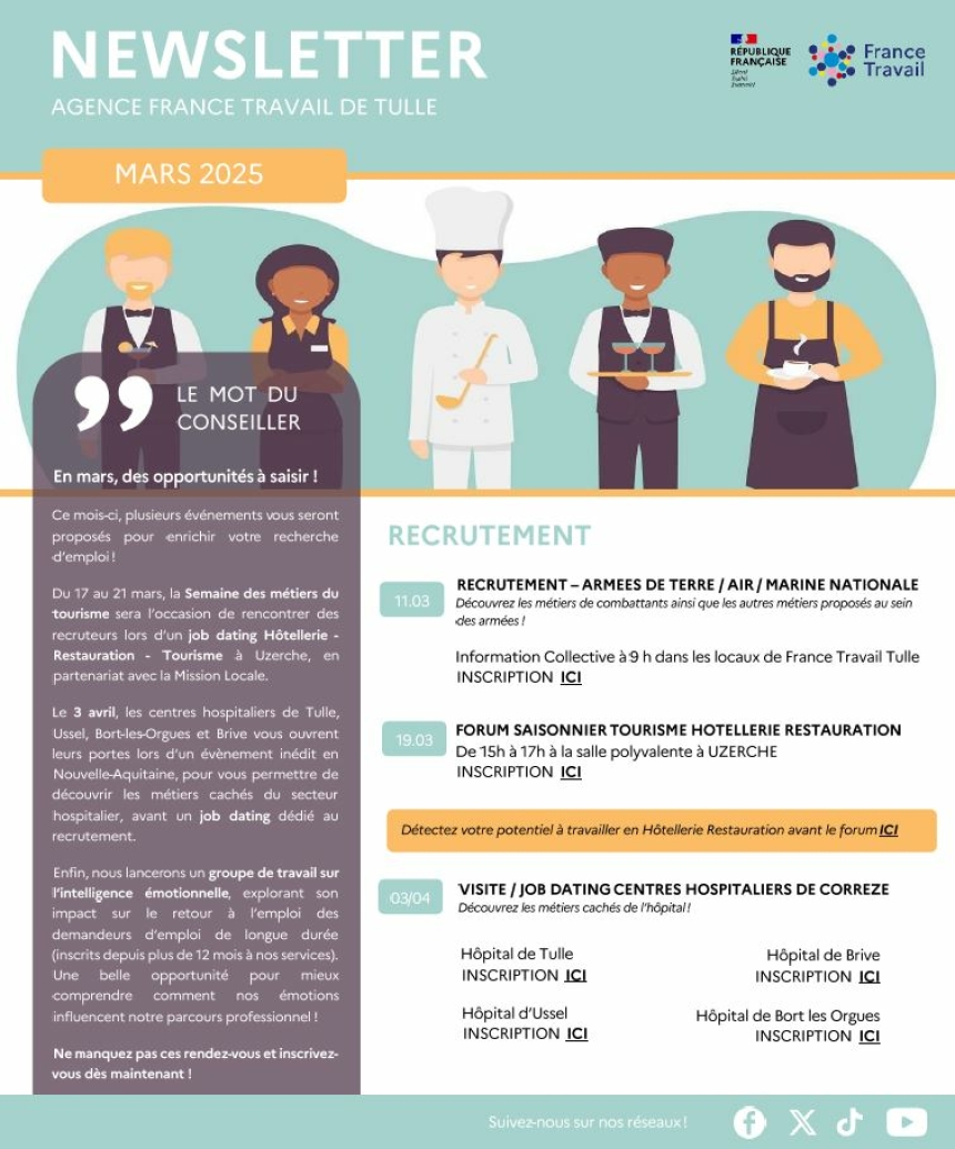 NEWSLETTER MARS 2025