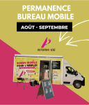 Les permanences du Bureau mobile pour l’emploi - août - septembre