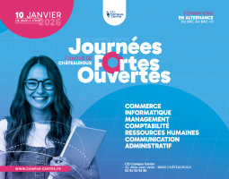 Journées Portes Ouvertes – CCI Campus Centre – Châteauroux