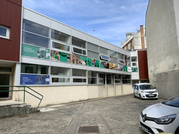 Façade de la CCI Campus Centre où aura lieu la réunion d'information