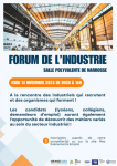 FORUM DE L'INDUSTRIE