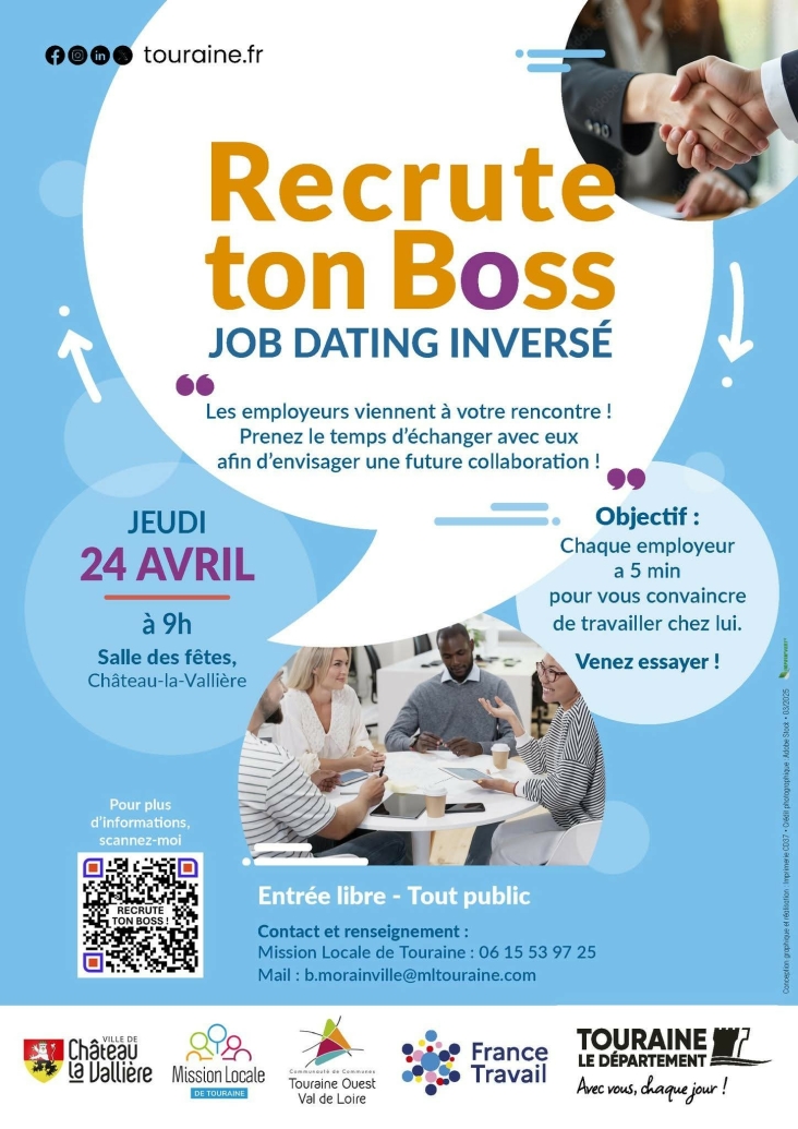 Château-la-Vallière : Recrute ton boss 