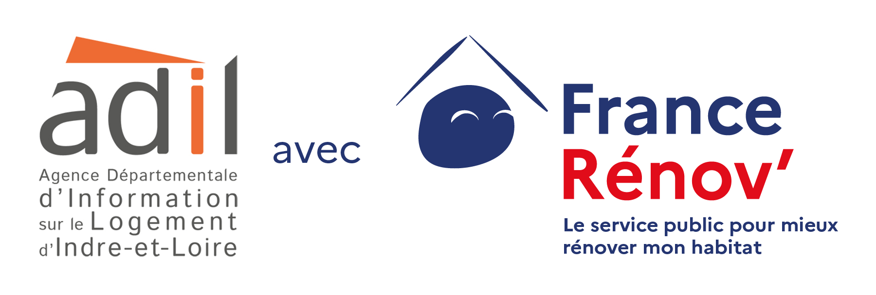 Logo ADIL France Rénov' Touraine