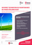 Ouverture de la formation :  Technicien de maintenance de parcs éoliens BZEE