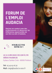 Forum de l'emploi AUDACIA