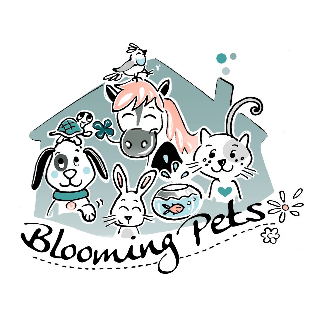 Logo BLOOMING PETS