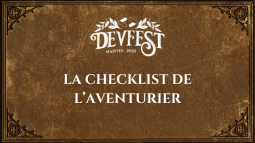 Checklist Participant·e DevFest Nantes