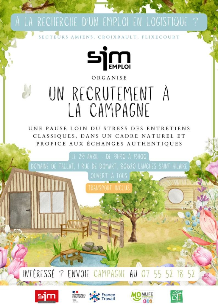 Un recrutement à la campagne !!!