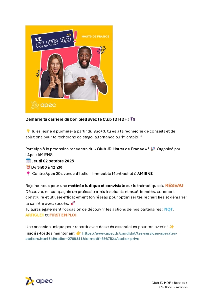APEC Club JD Amiens