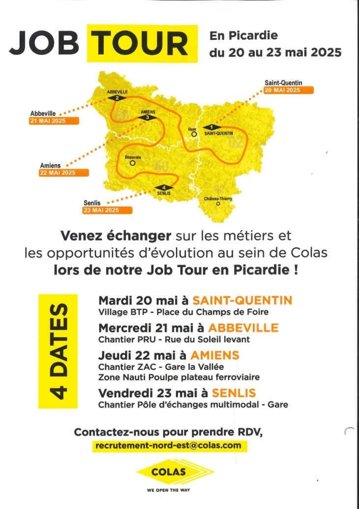 JOB TOUR COLAS