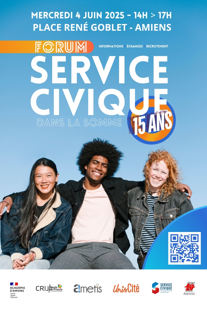 3e édition du Forum Service Civique à Amiens