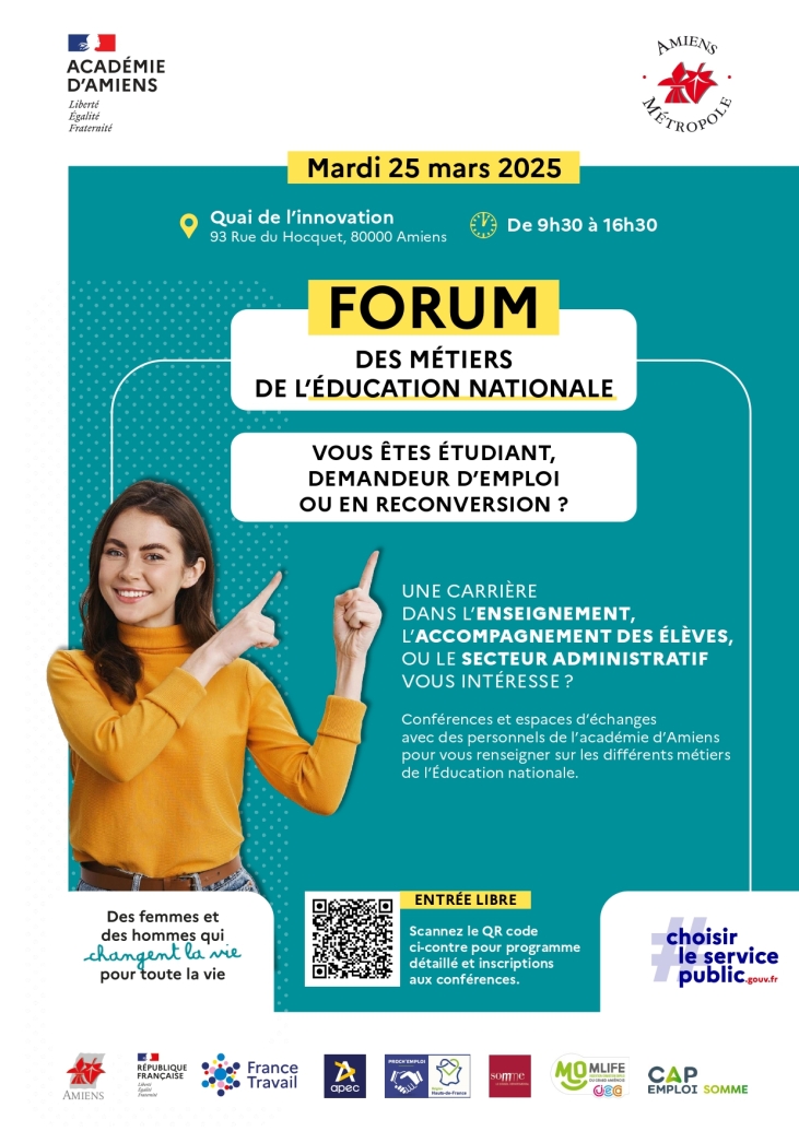 PREMIER FORUM DES MÉTIERS DE L’ÉDUCATION NATIONALE 