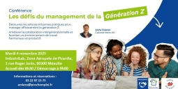 Conférence gratuite "Les défis du management de la génération Z" (Méaulte)