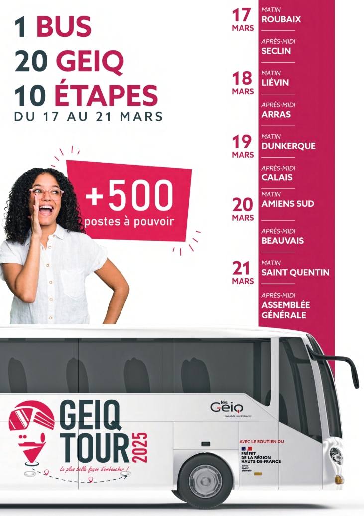 GEIQ TOUR 2025 FAIT ETAPE A AMIENS 