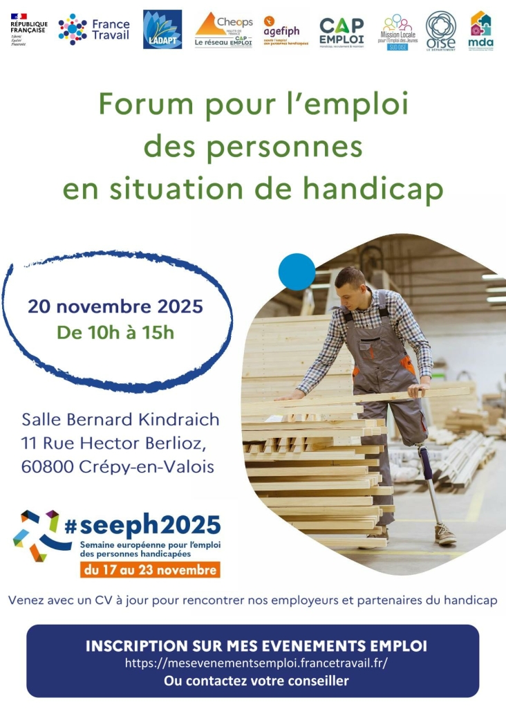 Forum pour l’emploi des personnes en situation de handicap