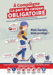 Le port du casque OBLIGATOIRE 