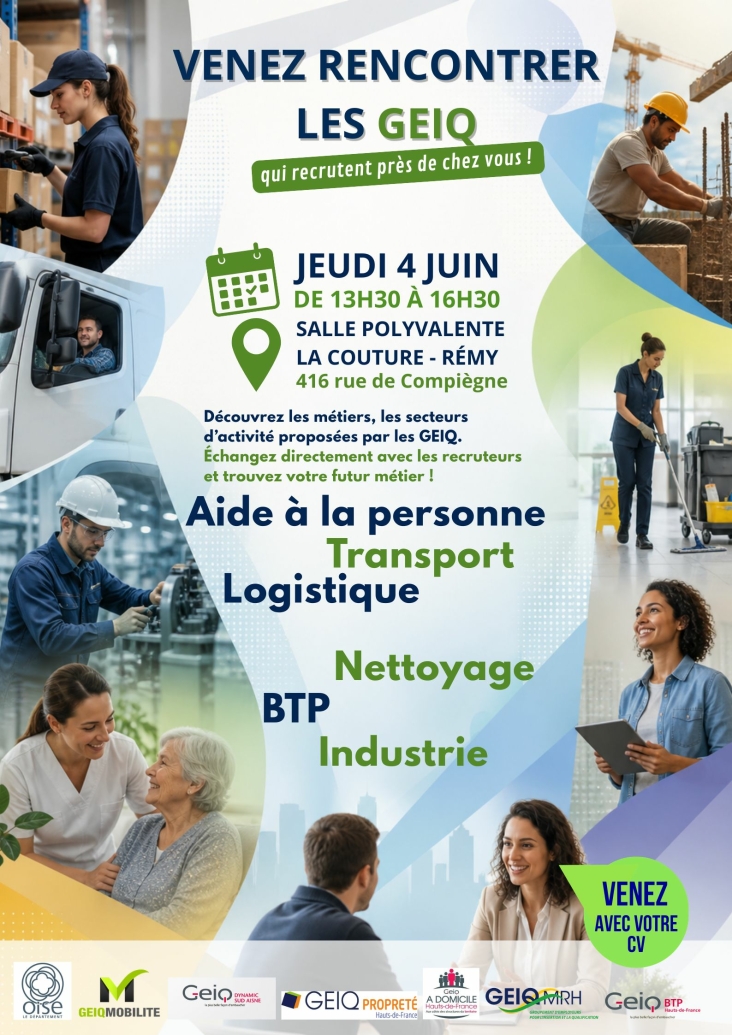 Venez découvrir les métiers proposés par GEIQ