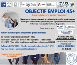 Objectif emploi 45 ans et plus