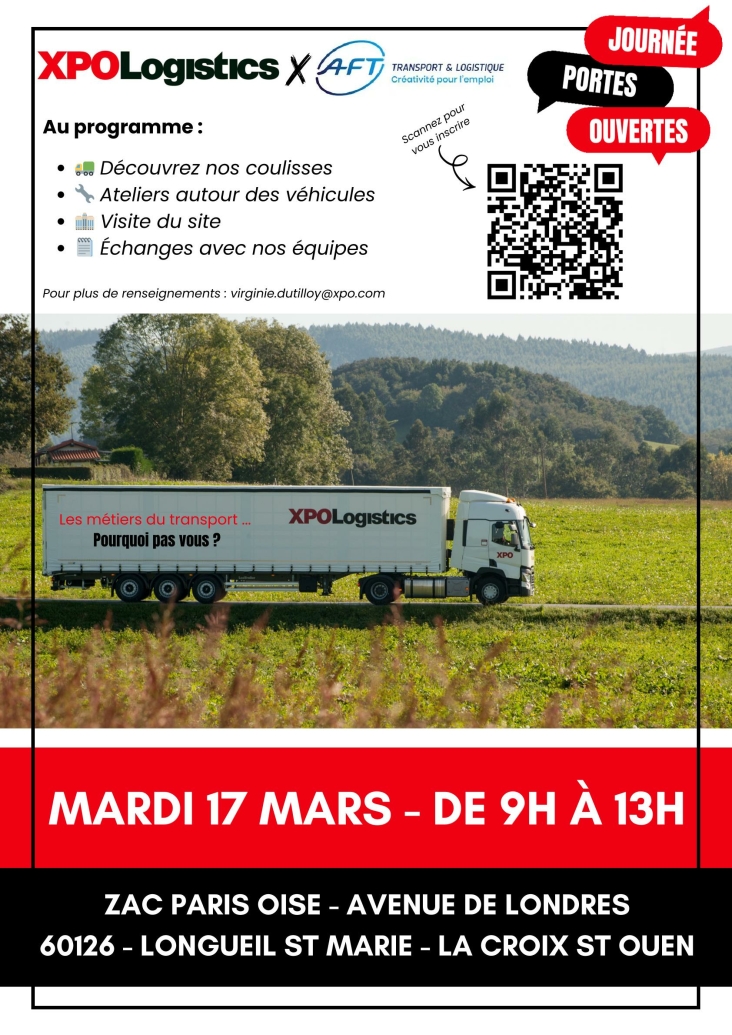 Portes Ouvertes XPO Logistics Longueil-Sainte-Marie