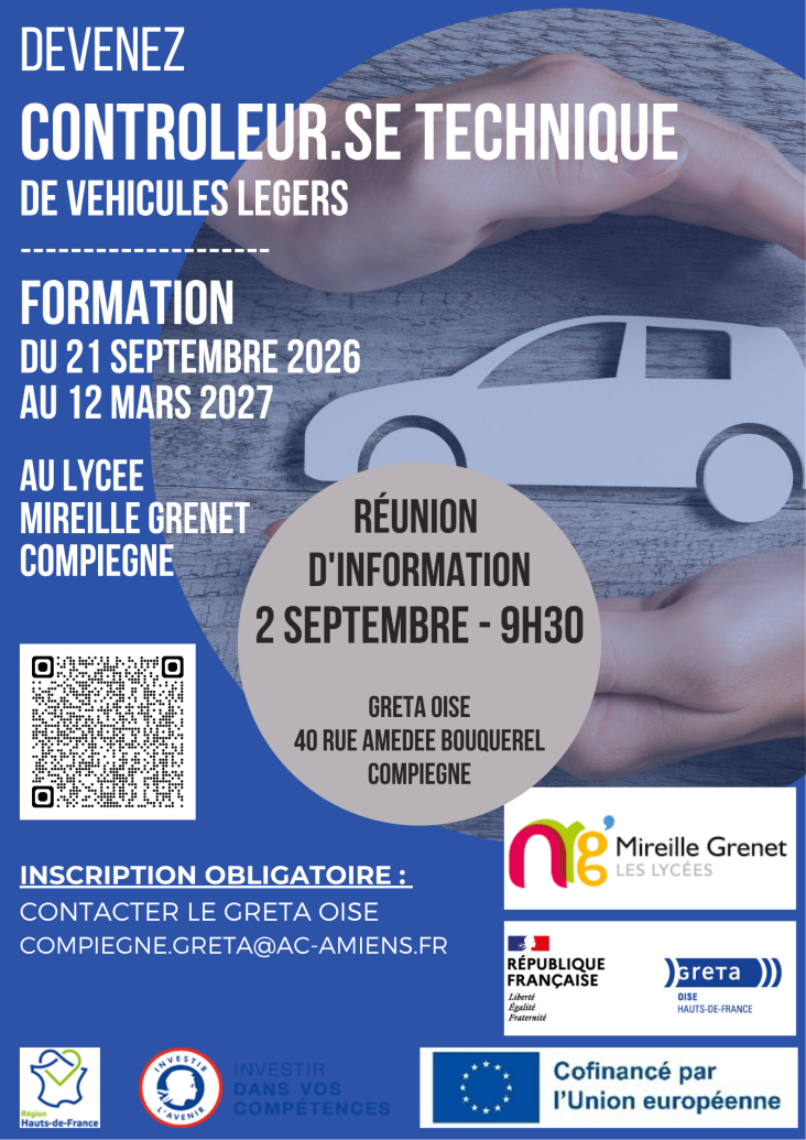 Formation Controleur.se Technique des véhicules légers 