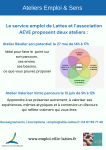 Ateliers Emploi & sens 1 