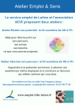 Ateliers Emploi & Sens 2