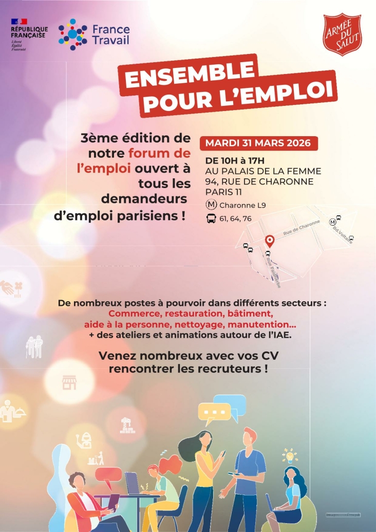 Affiche forum Armée du Salut
