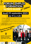 FORUM EMPLOI ET FORMATION DU PAYS GLAZIK 3ème édition