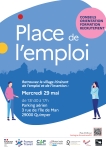 Le village itinérant « Place de l'emploi» de France Travail à QUIMPER
