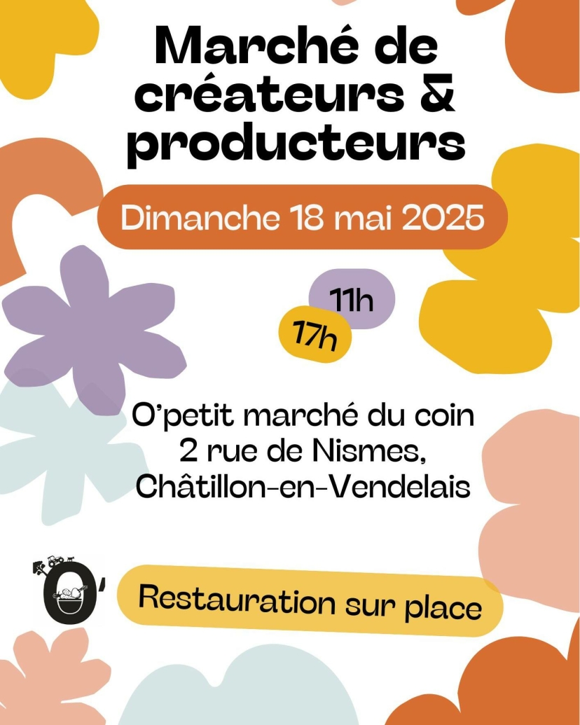 O' petit marché du coin -Marché des créateurs & Producteurs