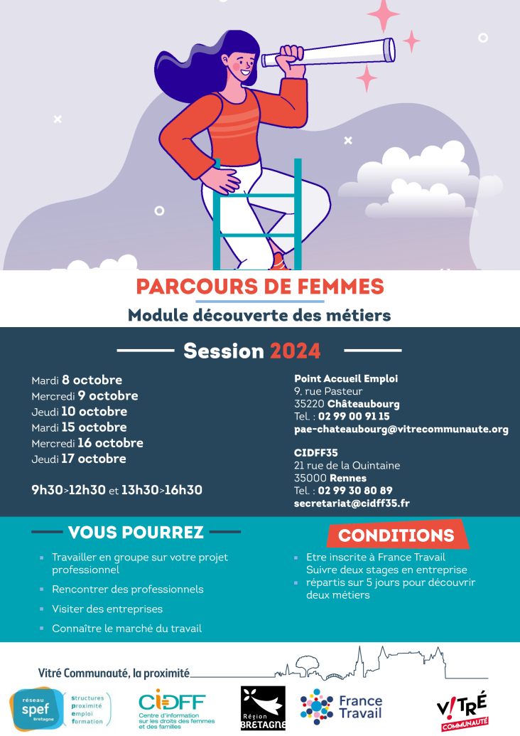 Session 2024  "Parcours de femmes"