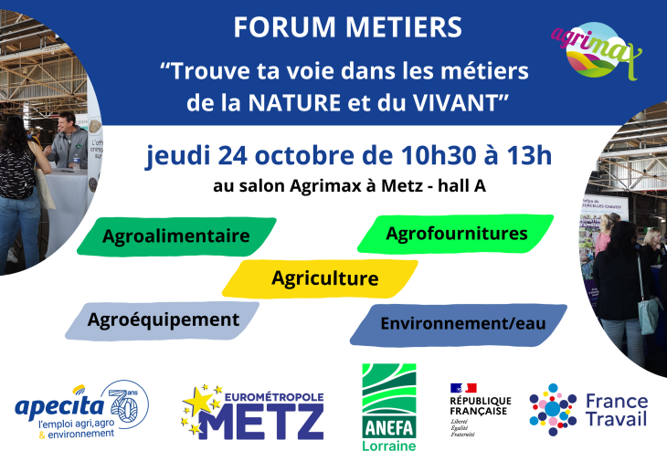 Forum des métiers de la nature et du vivant