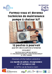 Caen : Formez-vous et devenez technicien de maintenance pompe à chaleur h/f