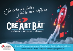 La CAPEB Landes à la rescousse des créateurs d’entreprise avec la formation CréArtBat