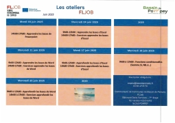 PLANNING ATELIERS FLJOB