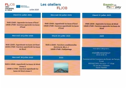 PLANNING ATELIERS FLJOB JUILLET 2025