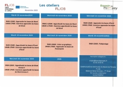 PLANNING ATELIERS FLJOB 11 2025
