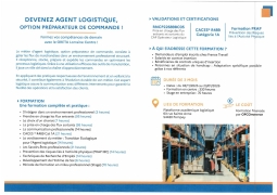 DEVENEZ AGENT LOGISTIQUE