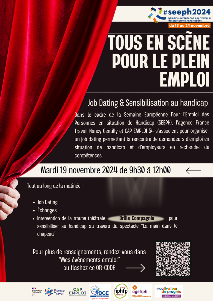 TOUS EN SCENE POUR LE PLEIN EMPLOI