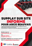 SUPPLAY sur site INFORME pour AGCO Beauvais