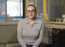 Portrait d'Emma : Apprentis QHSE chez KYPLAST