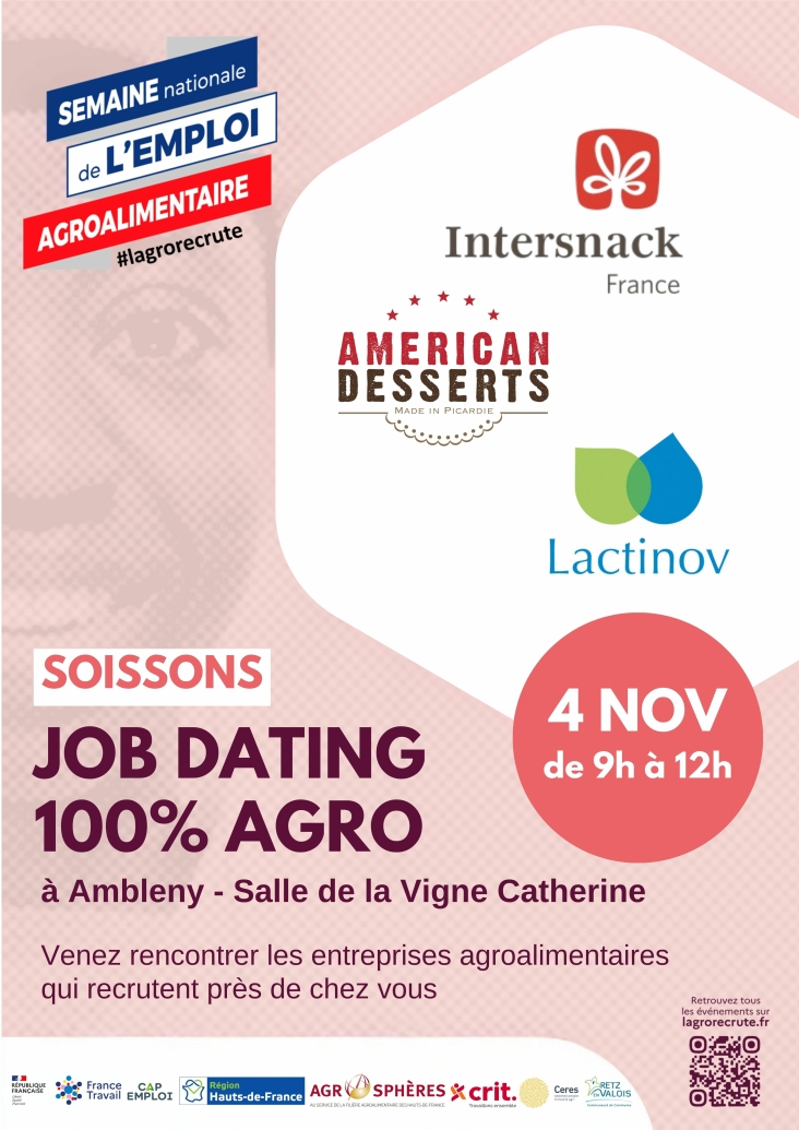 Des entreprises qui recrutent - Intersnack / American Desserts / Lactinov